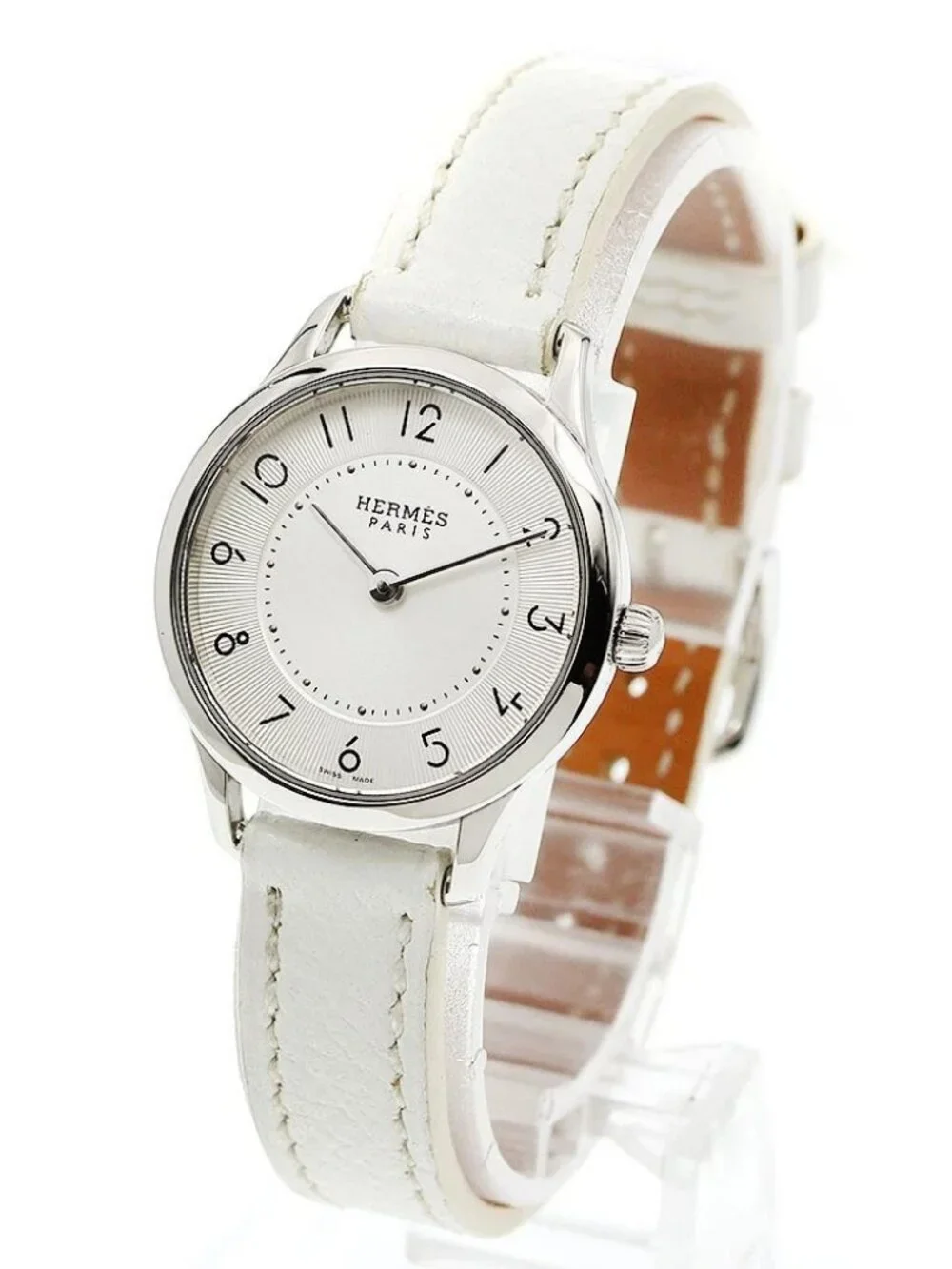 HERMES Slim du Hermes CA2.110 Silver Dial Quartz Ladies Watch_961268